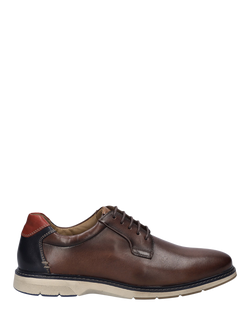 Josef Seibel Stuart 03 Leather Formal Lace-Up Shoes, Castagne, Castagne