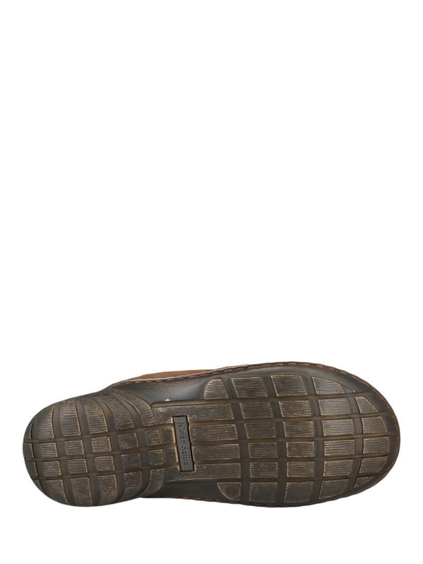 Product image 4 of 4, which shows Josef Seibel Logan 38 Leather Slider Sandals, Brown, 6.5