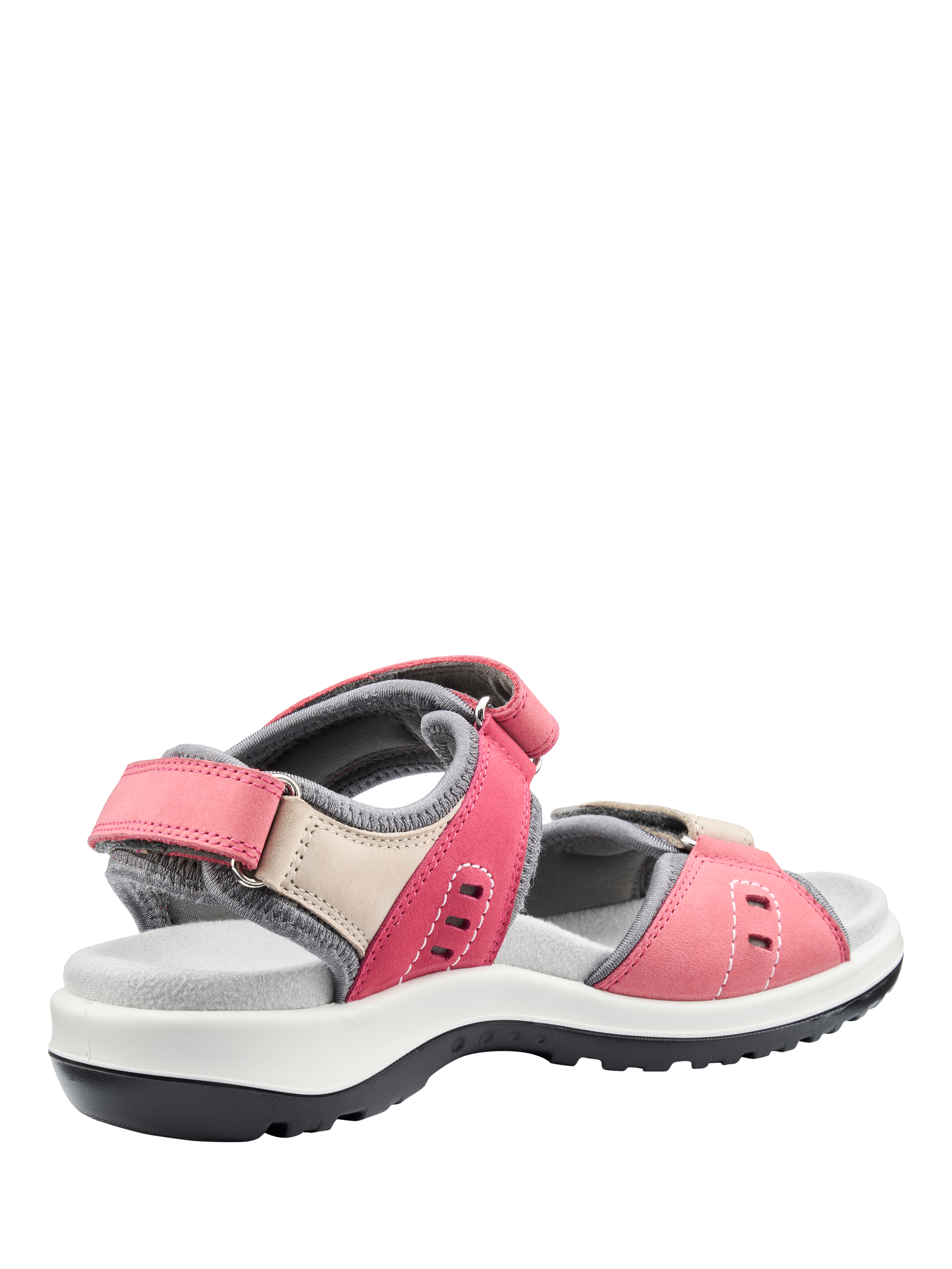 Product image 4 of 4, which shows Hotter Walk II Wide Fit Walking Sandals, Tea Rose, 3W