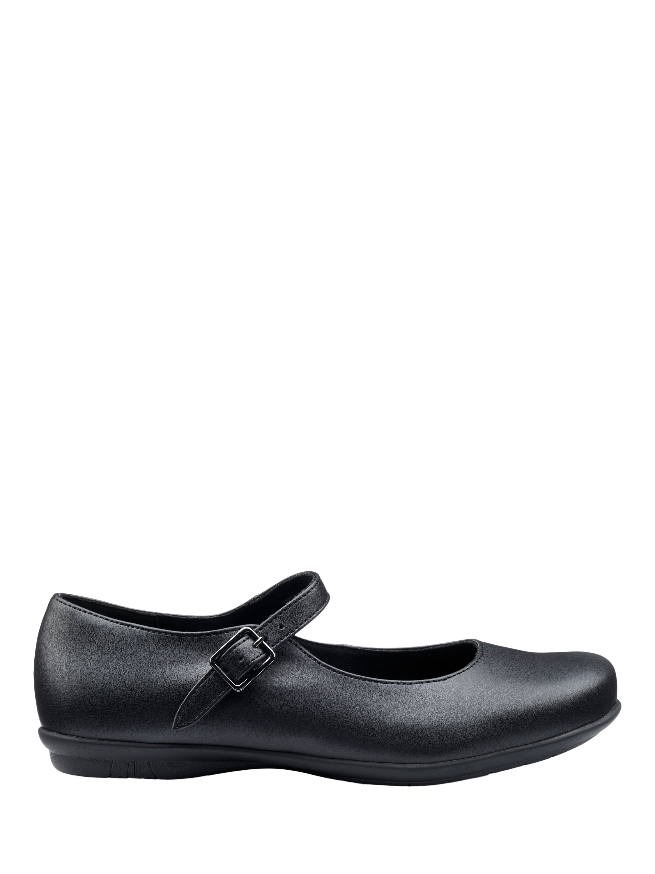 Product image 1 of 4, which shows Hotter Violet Mary Jane Shoes, Black, 3