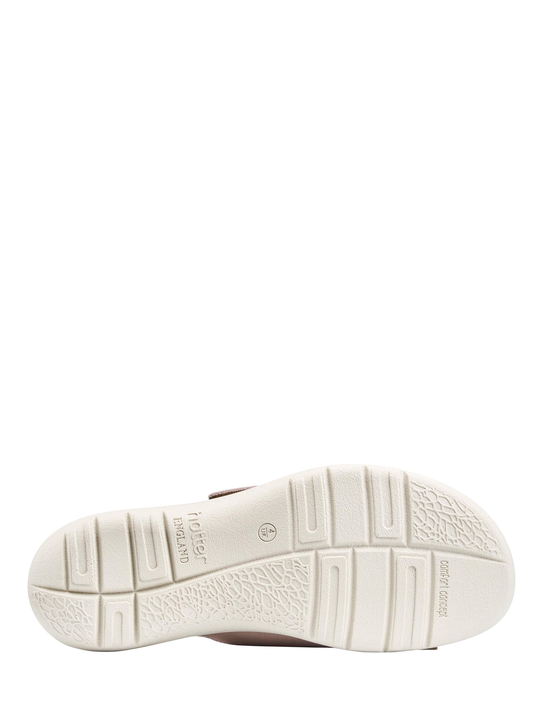 Product image 5 of 5, which shows Hotter Sunny Nubuck Slider Sandals, Khaki, 3