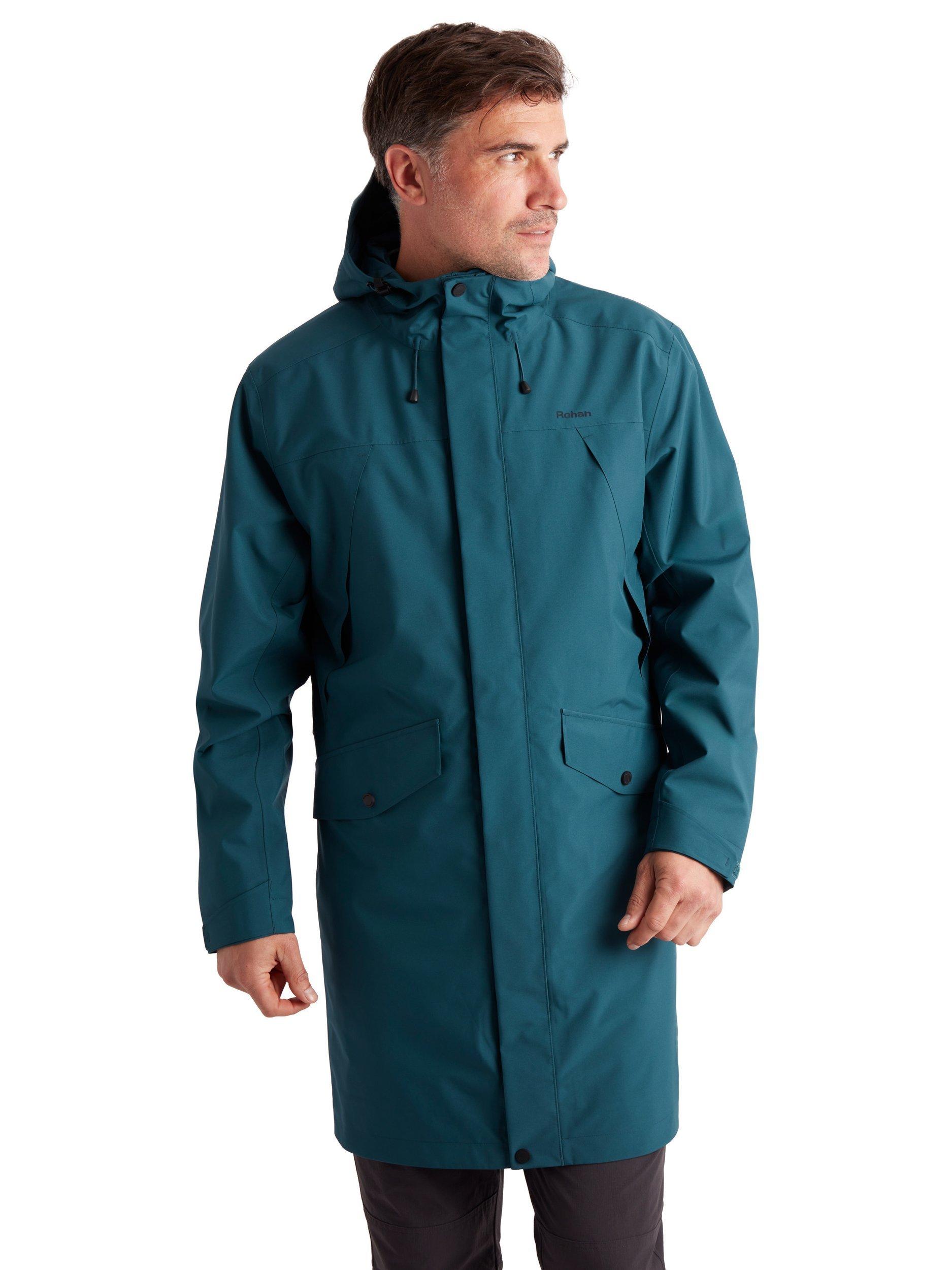 Product image 1 of 10, which shows Rohan Men's Kendal Jacketa, Teal Blue, S