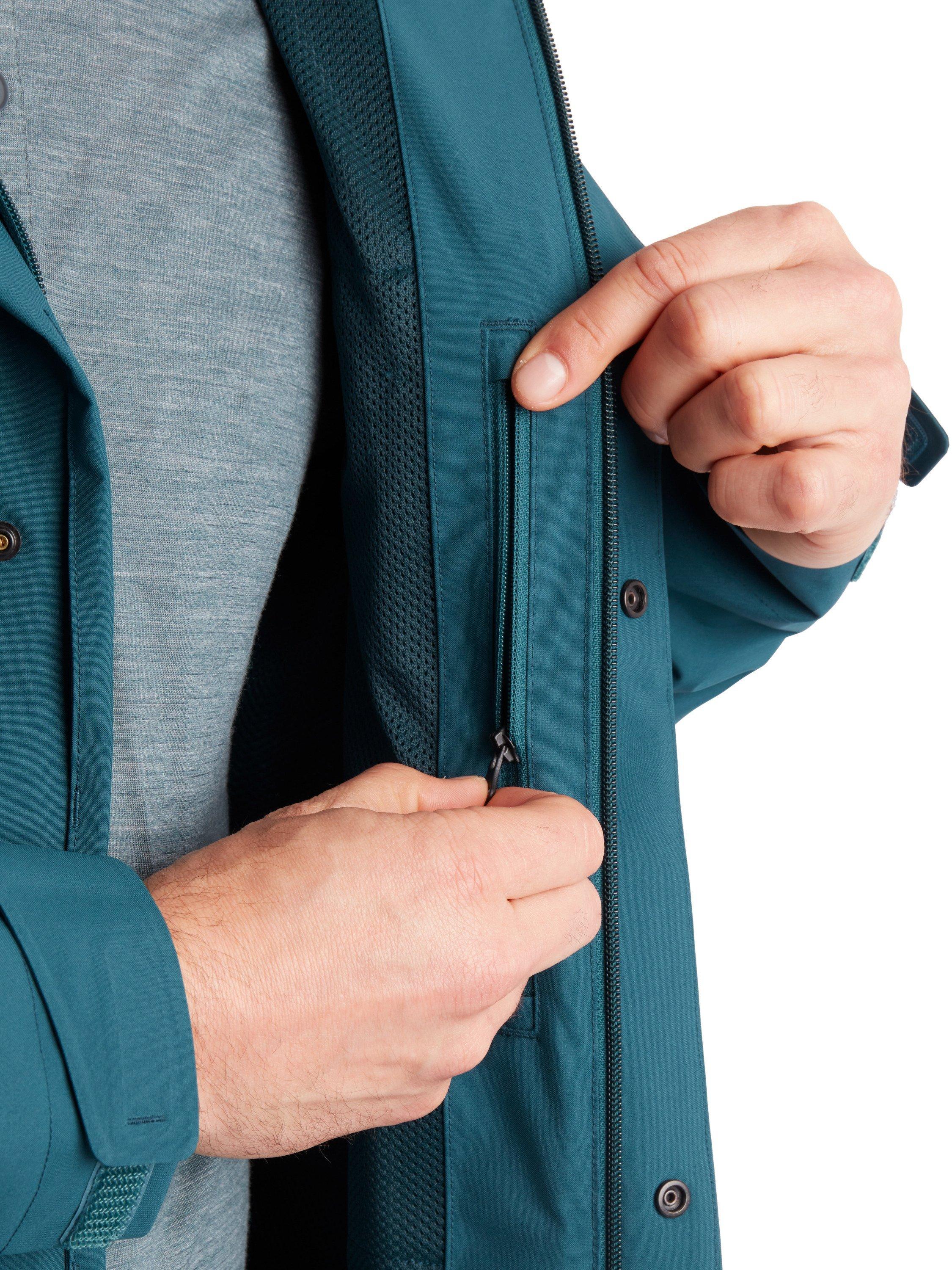 Product image 5 of 10, which shows Rohan Men's Kendal Jacketa, Teal Blue, S