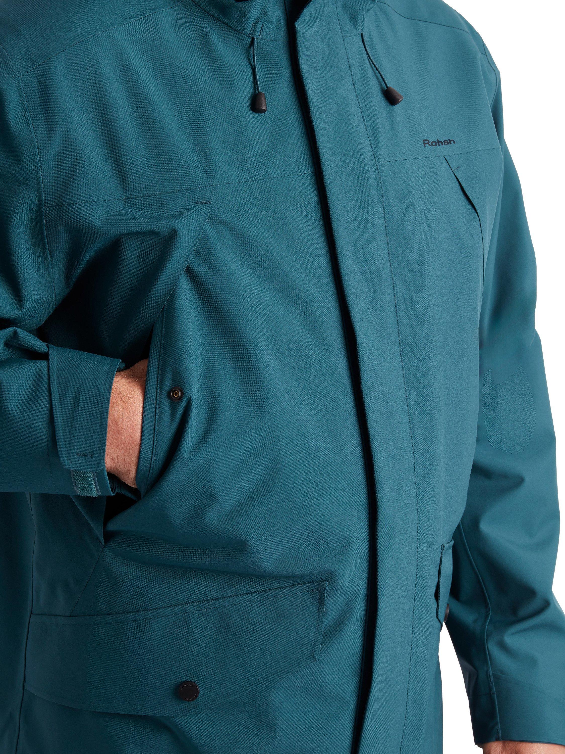 Product image 6 of 10, which shows Rohan Men's Kendal Jacketa, Teal Blue, S