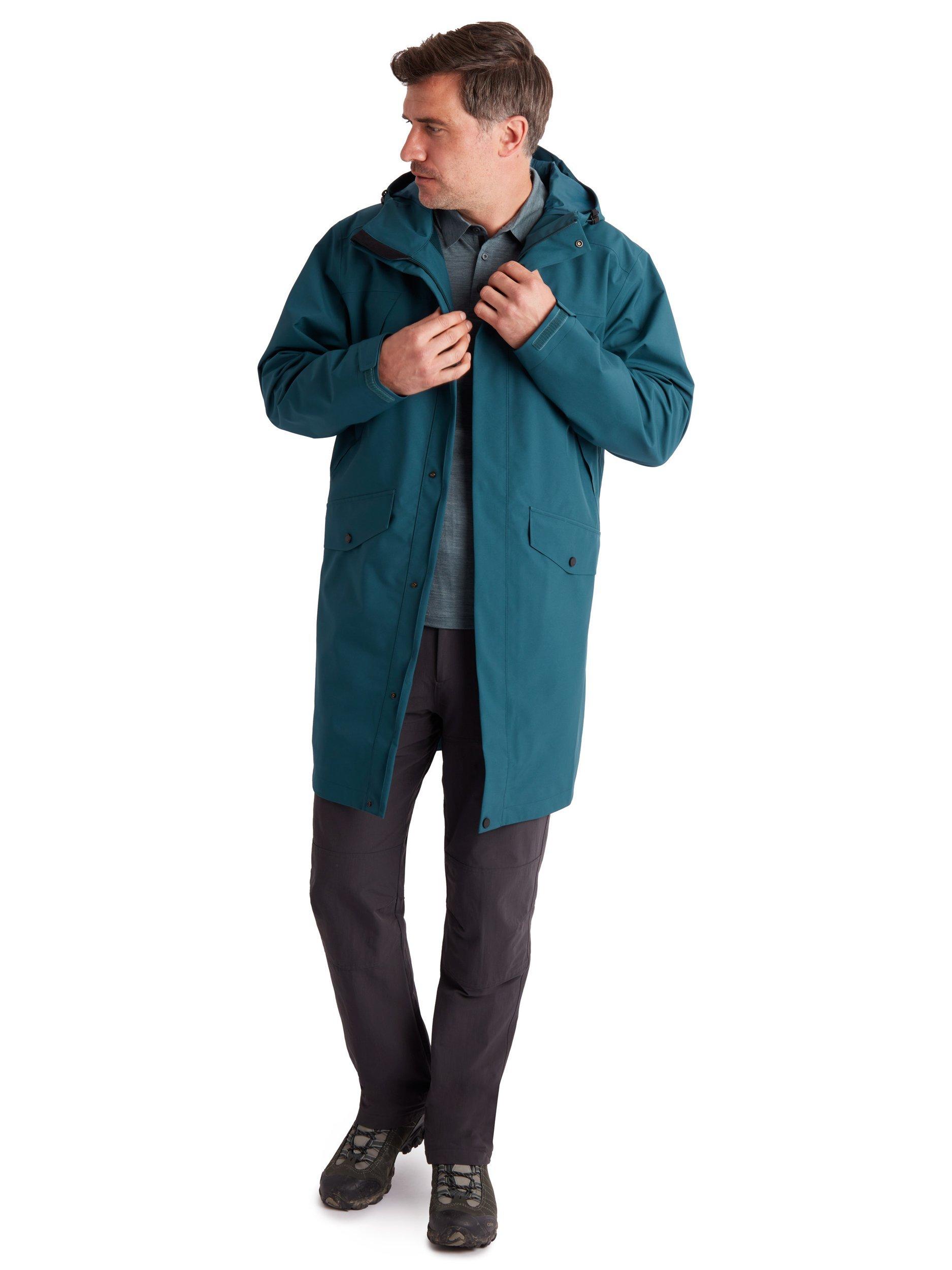 Product image 10 of 10, which shows Rohan Men's Kendal Jacketa, Teal Blue, S