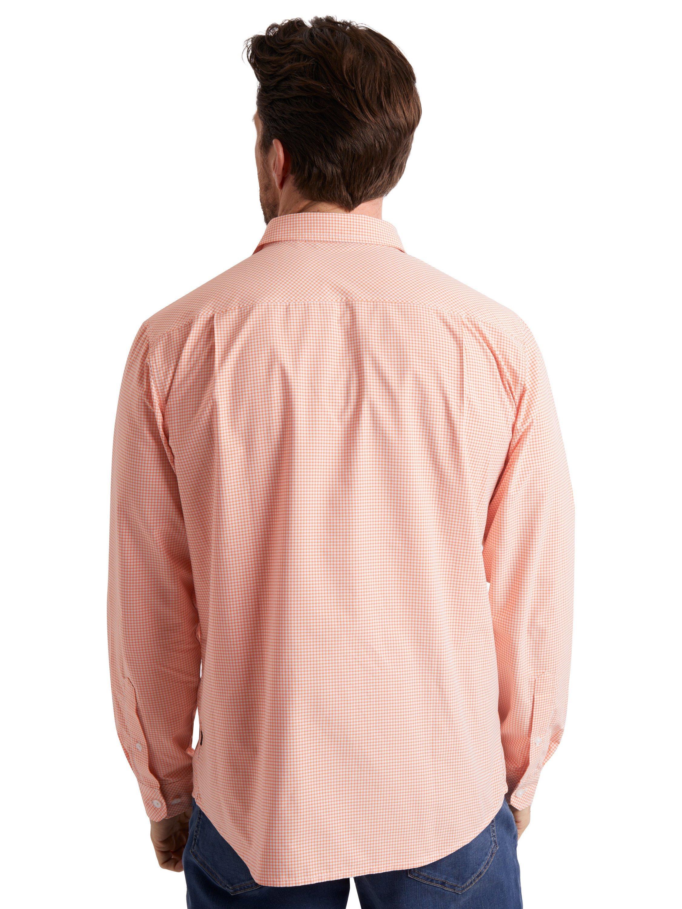 Product image 2 of 6, which shows Rohan Men's Portland Long Sleeve Shirt, Sunset Orange, S