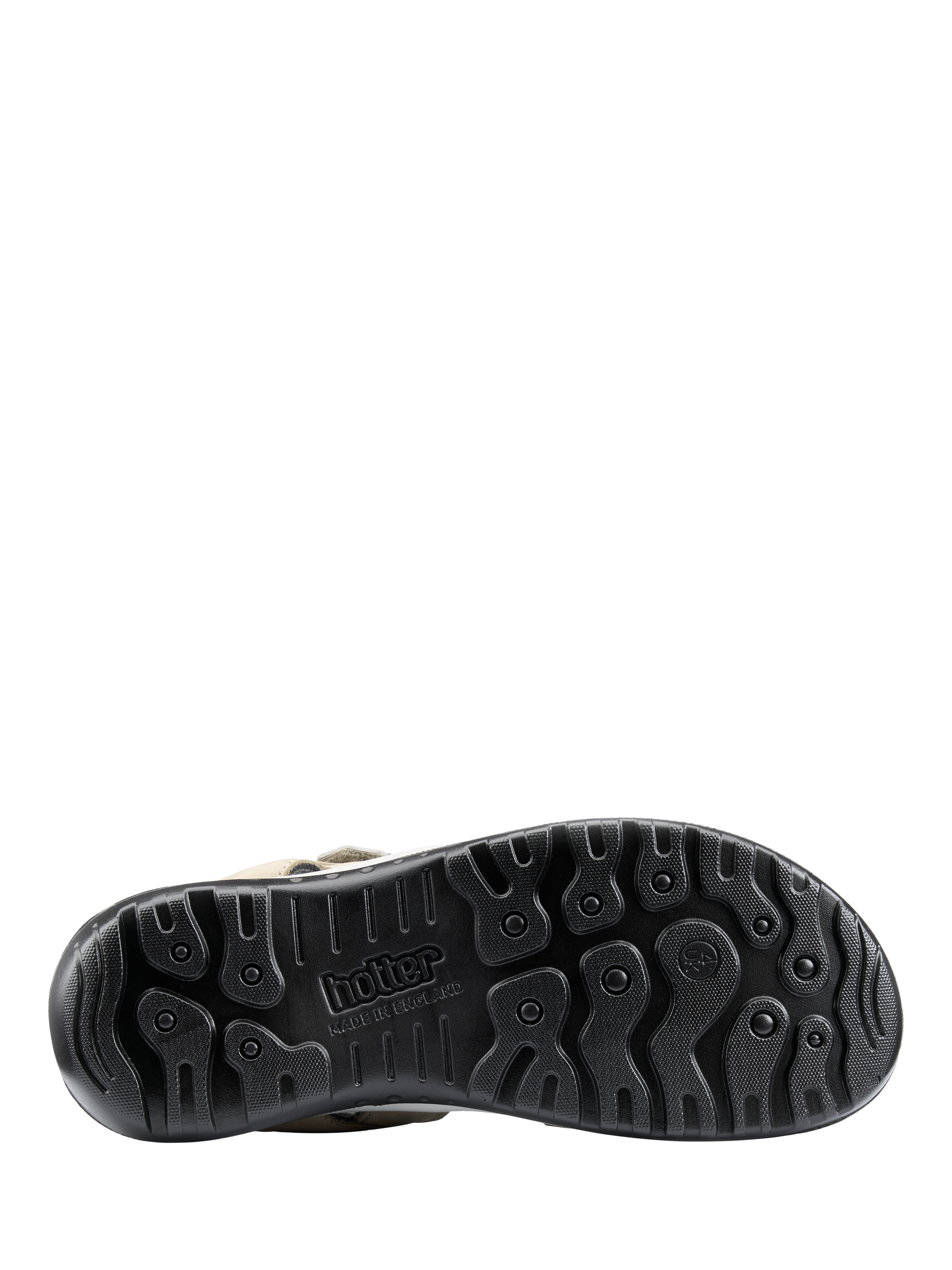 Product image 5 of 5, which shows Hotter Quest Wide Fit Nubuck Sandals, Moss, 3W