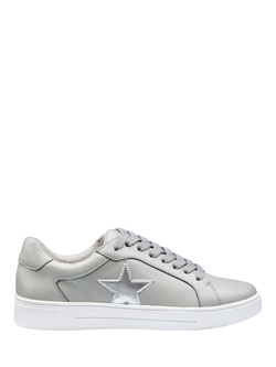 Hotter Star Trainers, Flint Grey/Silver, Flint Grey/Silver