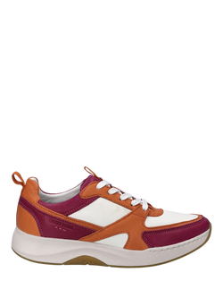 Josef Seibel Elli 09 Leather Blend Lace Up Trainers, Multi - view 2, Multi