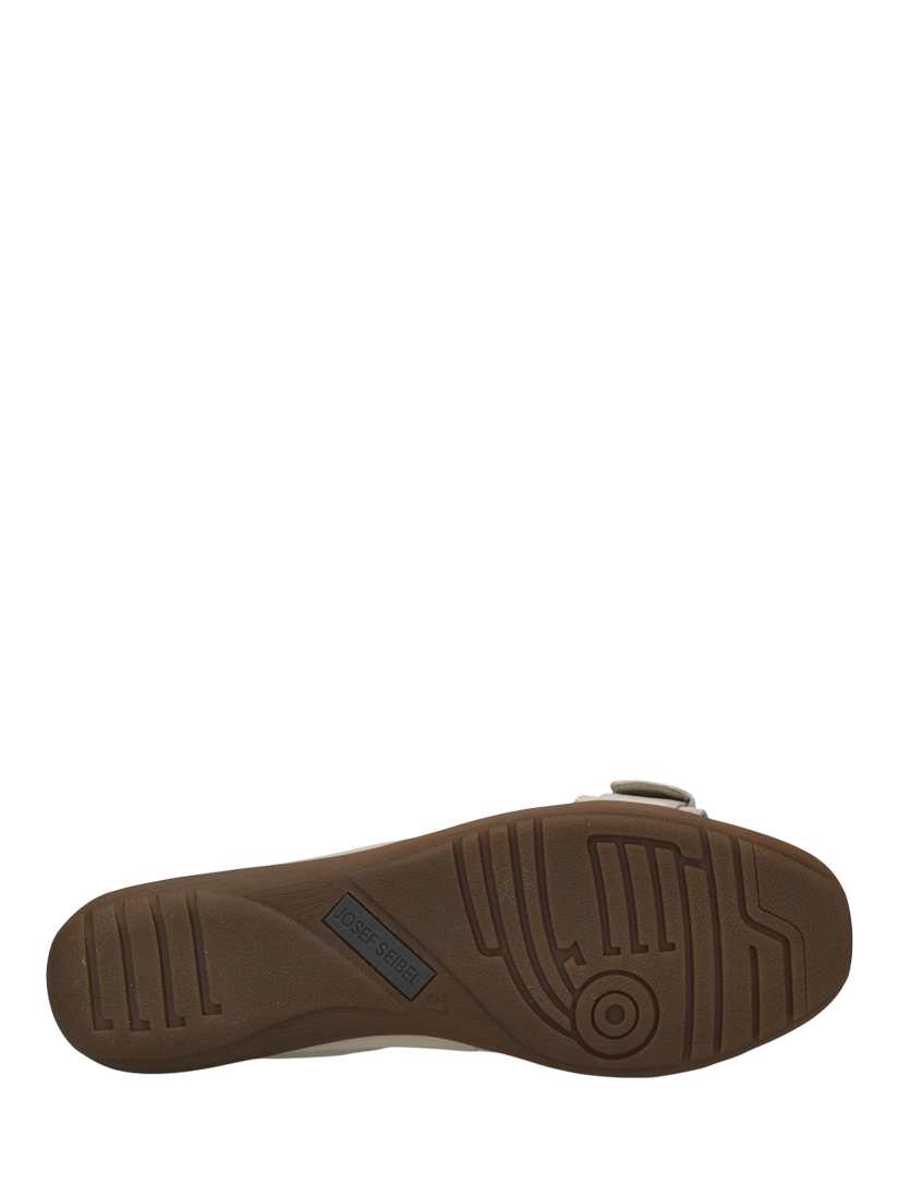 Product image 5 of 5, which shows Josef Seibel Fenja 23 Leather Ballerina Pumps, Natural Sand, 3