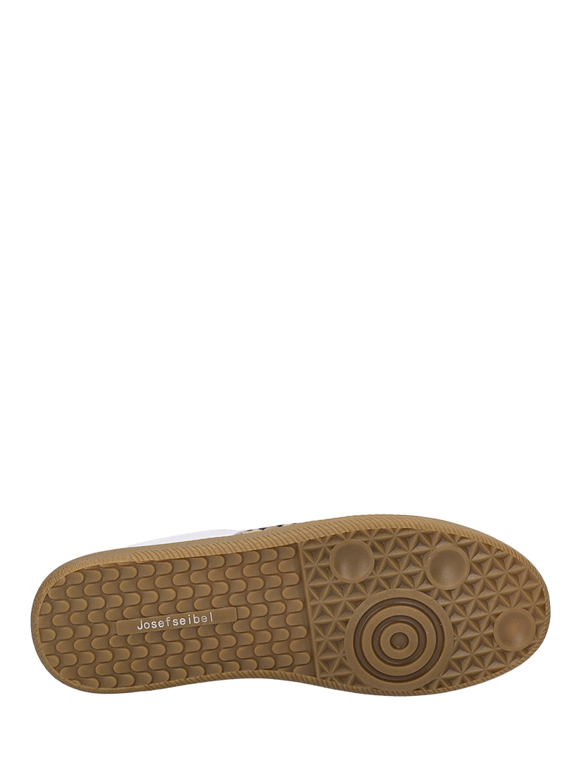 Product image 5 of 5, which shows Josef Seibel Joleen 03 Leather Lace Up Trainers, Natural/Multi, 3