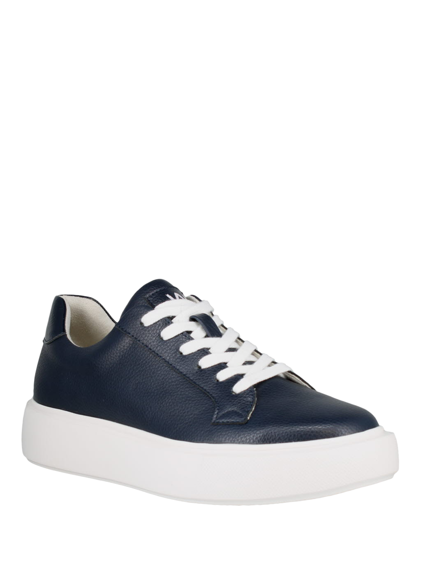 Product image 3 of 4, which shows Westland by Josef Seibel Kate 03 Lace Up Chunky Flatform Trainers, Blue/Multi, 3