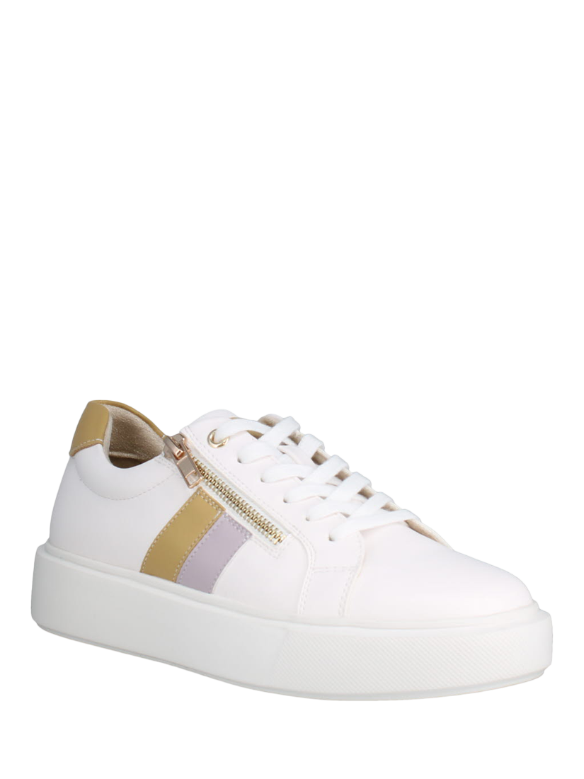 Product image 3 of 4, which shows Westland by Josef Seibel Kate 04 Lace Up Trainers, White/Multi, 3