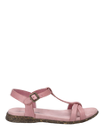 Josef Seibel Fabricia 01 Suede Strappy Sandals, Bright Pink