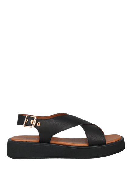 Westland by Josef Seibel Macie 02 Strappy Flatform Sandals - view 2, Black
