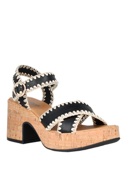 Westland by Josef Seibel Mia 01 Block Heel Platform Sandals - view 2, Black