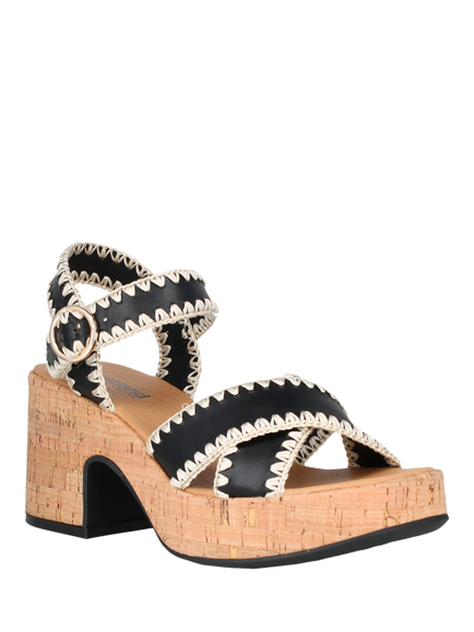Westland by Josef Seibel Mia 01 Block Heel Platform Sandals - view 2, Black