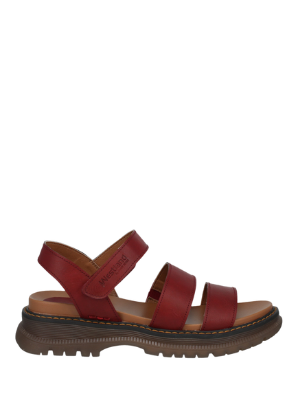 Westland by Josef Seibel Peyton 08 Chunky Sole Sandals - view 2, Red