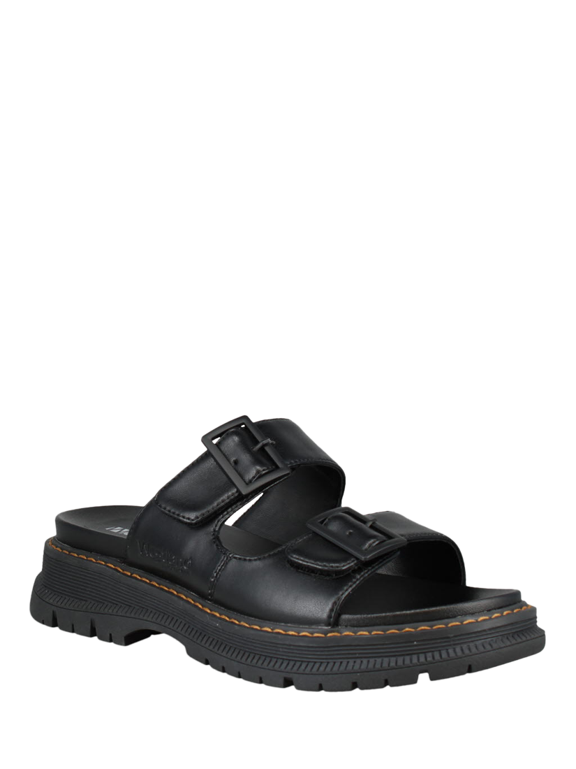 Product image 3 of 5, which shows Westland by Josef Seibel Peyton 12 Strappy Sandals, Black, 3