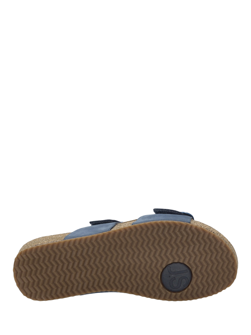 Product image 5 of 5, which shows Josef Seibel Tonga 64 Leather Buckle Strap Sandals, Blue, 3