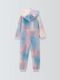 John Lewis Kids' Unicorn Fleece Onesie, Purple