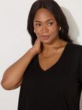 Live Unlimited Cotton V-Neck T-Shirt