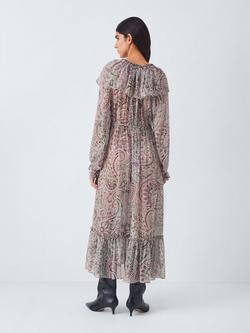 AND/OR Paisley Maxi Dress, Pink/Multi - view 2, Pink/Multi