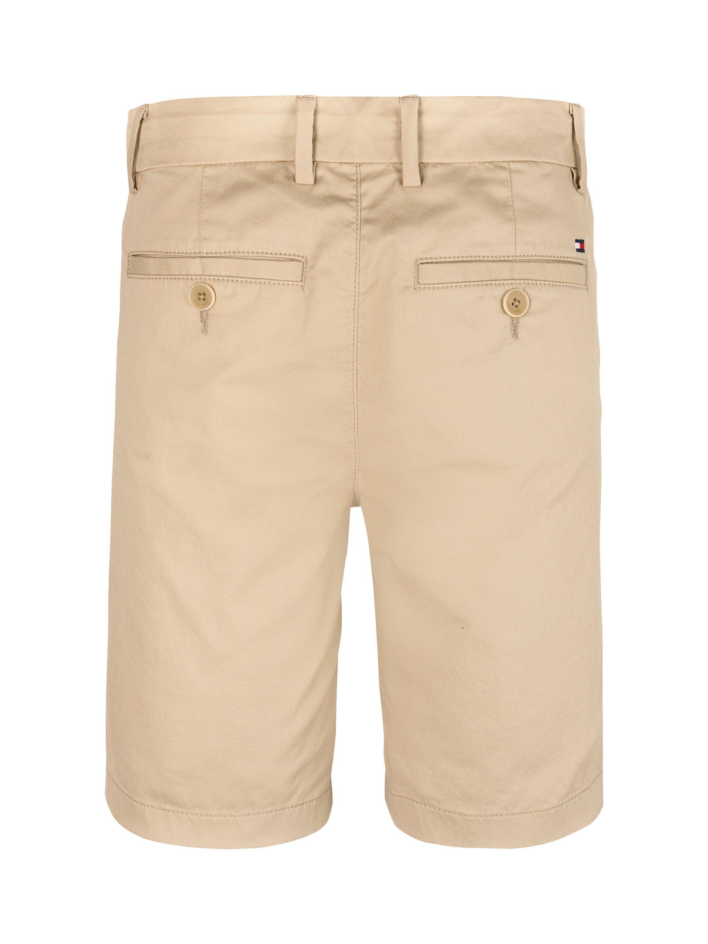 Product image 5 of 5, which shows Tommy Hilfiger Kids' 1985 Collection Chino Shorts, Sandalwood, 12 years