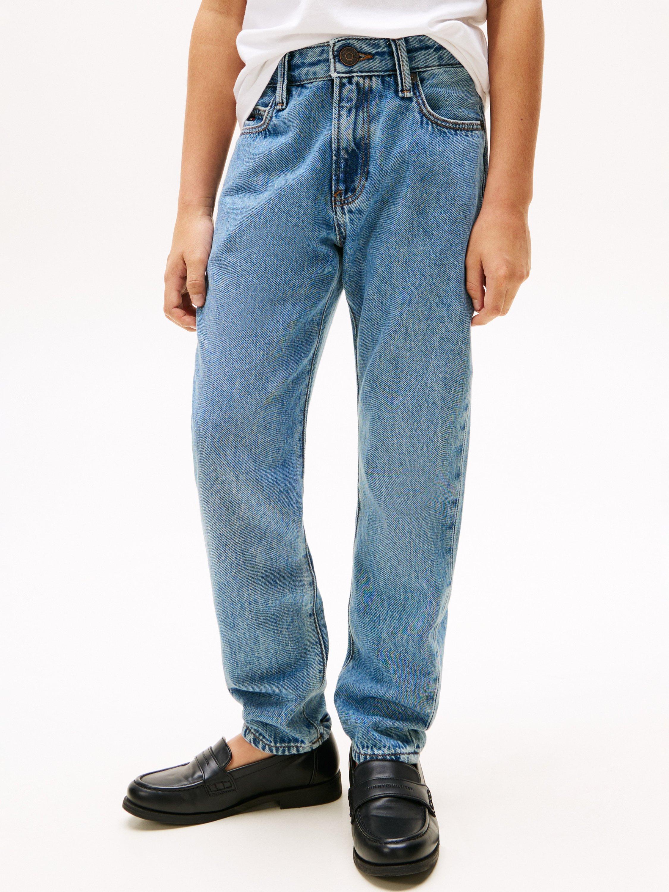 Product image 4 of 6, which shows Tommy Hilfiger Boy's Modern Straight Jeans, Authredcastmid, 4 years