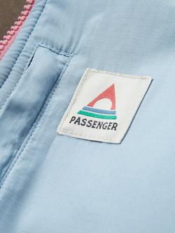 Passenger Home 2.0 Colour Block Half Zip Sherpa Fleece, Oatmeal/Pink Haze - view 2, Oatmeal/Pink Haze