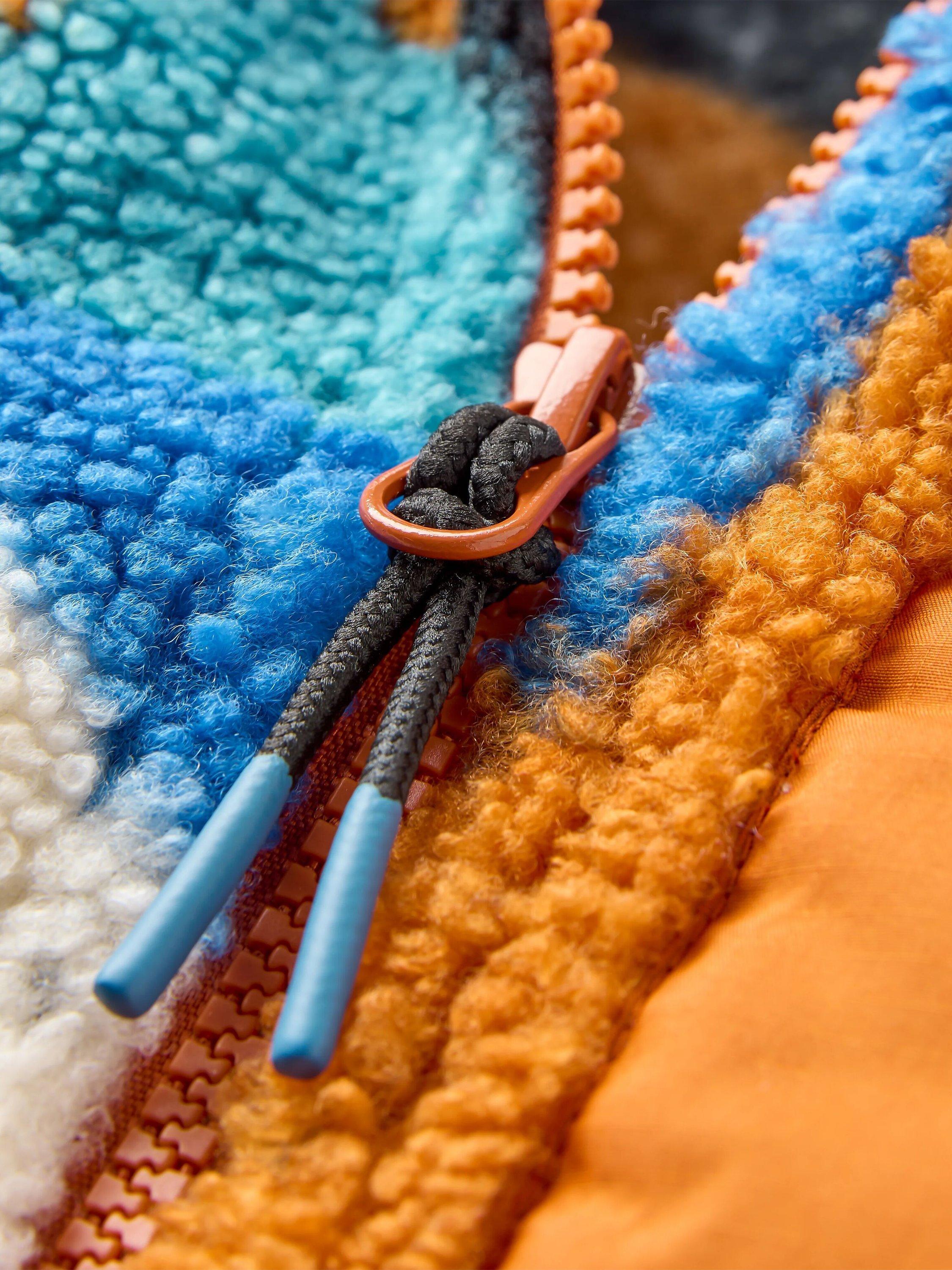 Product image 6 of 6, which shows Passenger Ravi Fleece Jacket, Mount Foliage Blue, XL