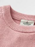 Passenger Cove Recycled Knit Relaxed Fit Jumper, Pink Haze