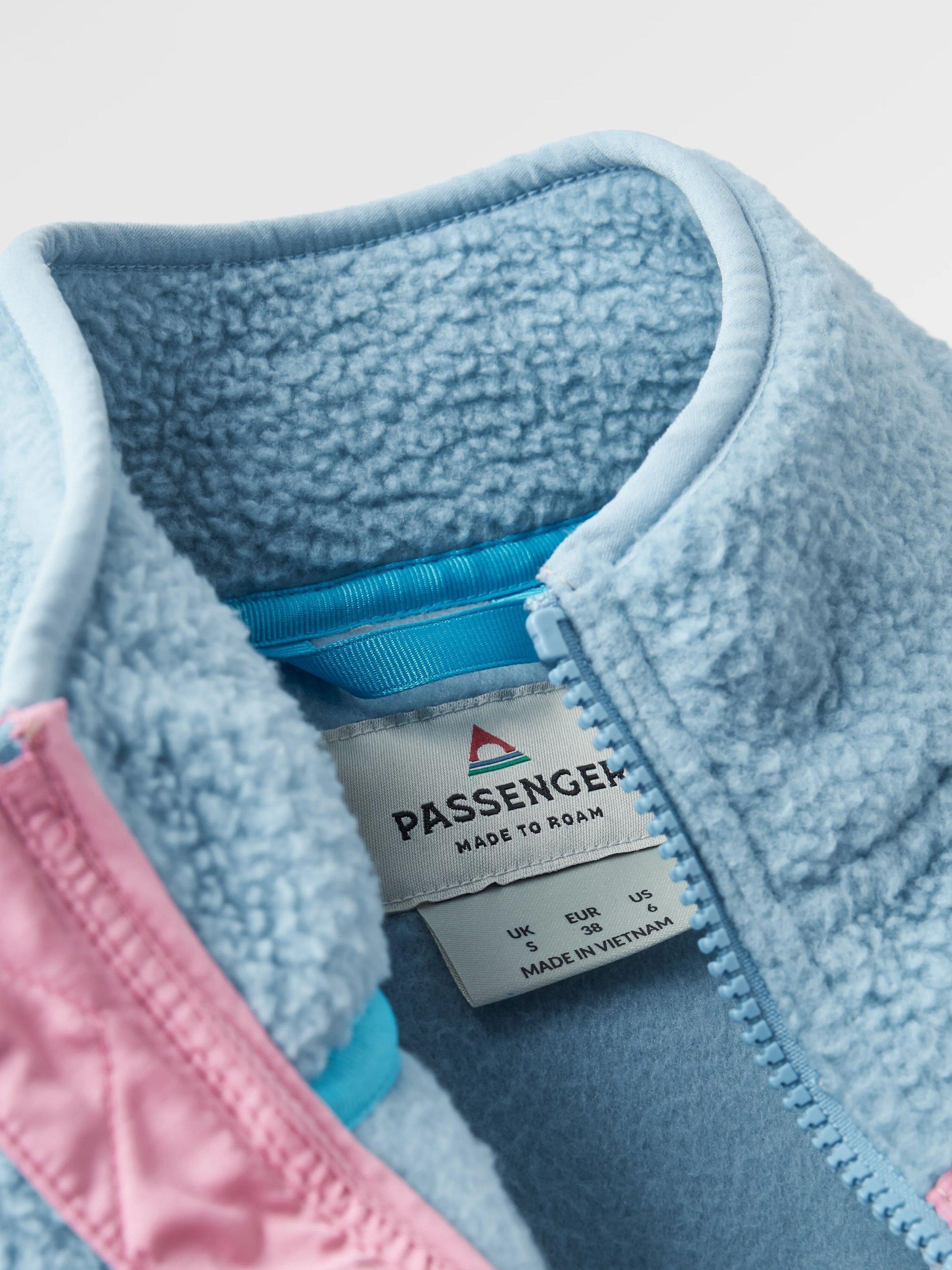 Product image 5 of 7, which shows Passenger Fairbanks Full Zip Fleece Gilet, Multi, M