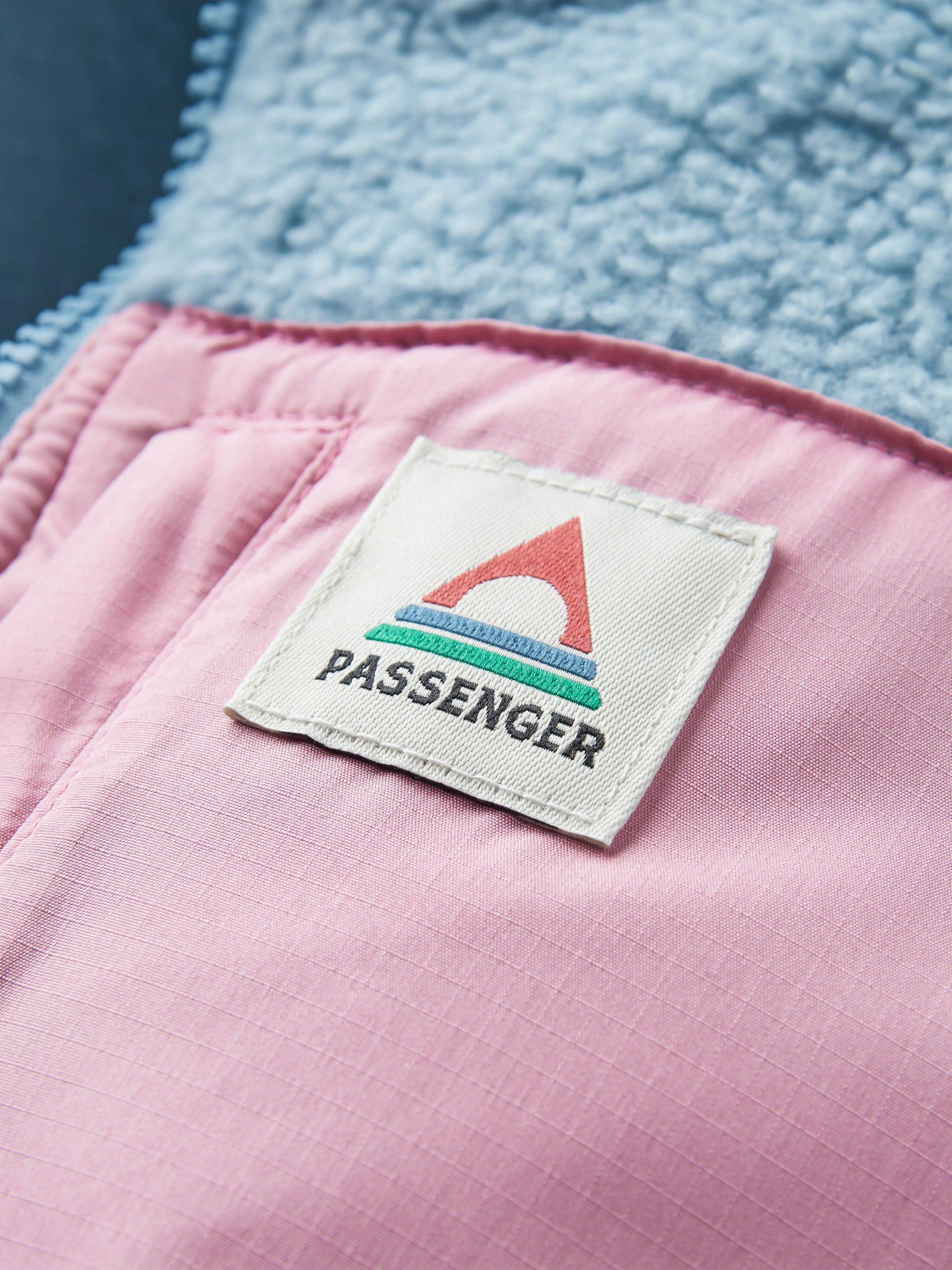Product image 6 of 7, which shows Passenger Fairbanks Full Zip Fleece Gilet, Multi, M