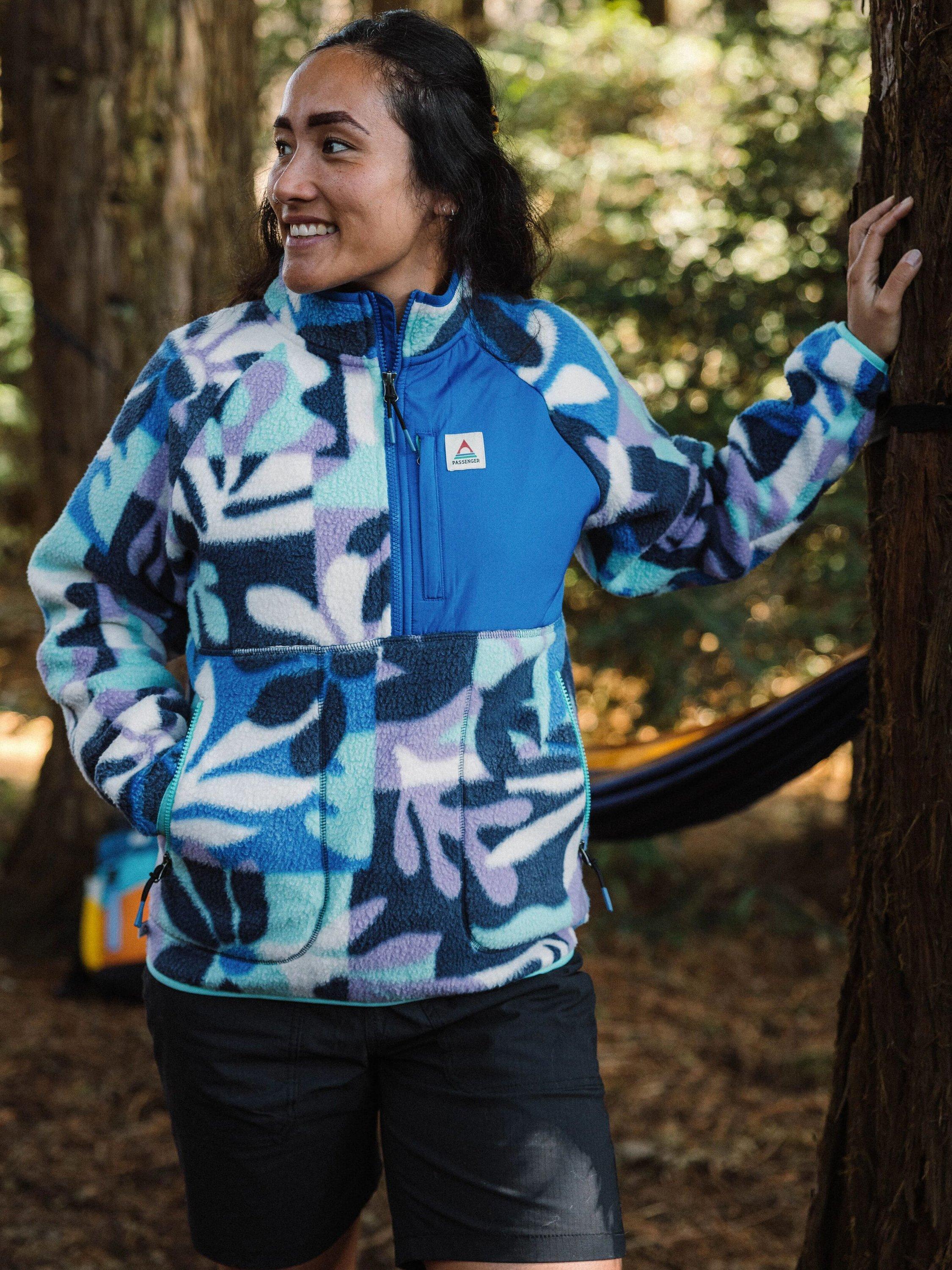 Product image 4 of 6, which shows Passenger Home 2.0 1/2 Zip Fleece, Multi, L