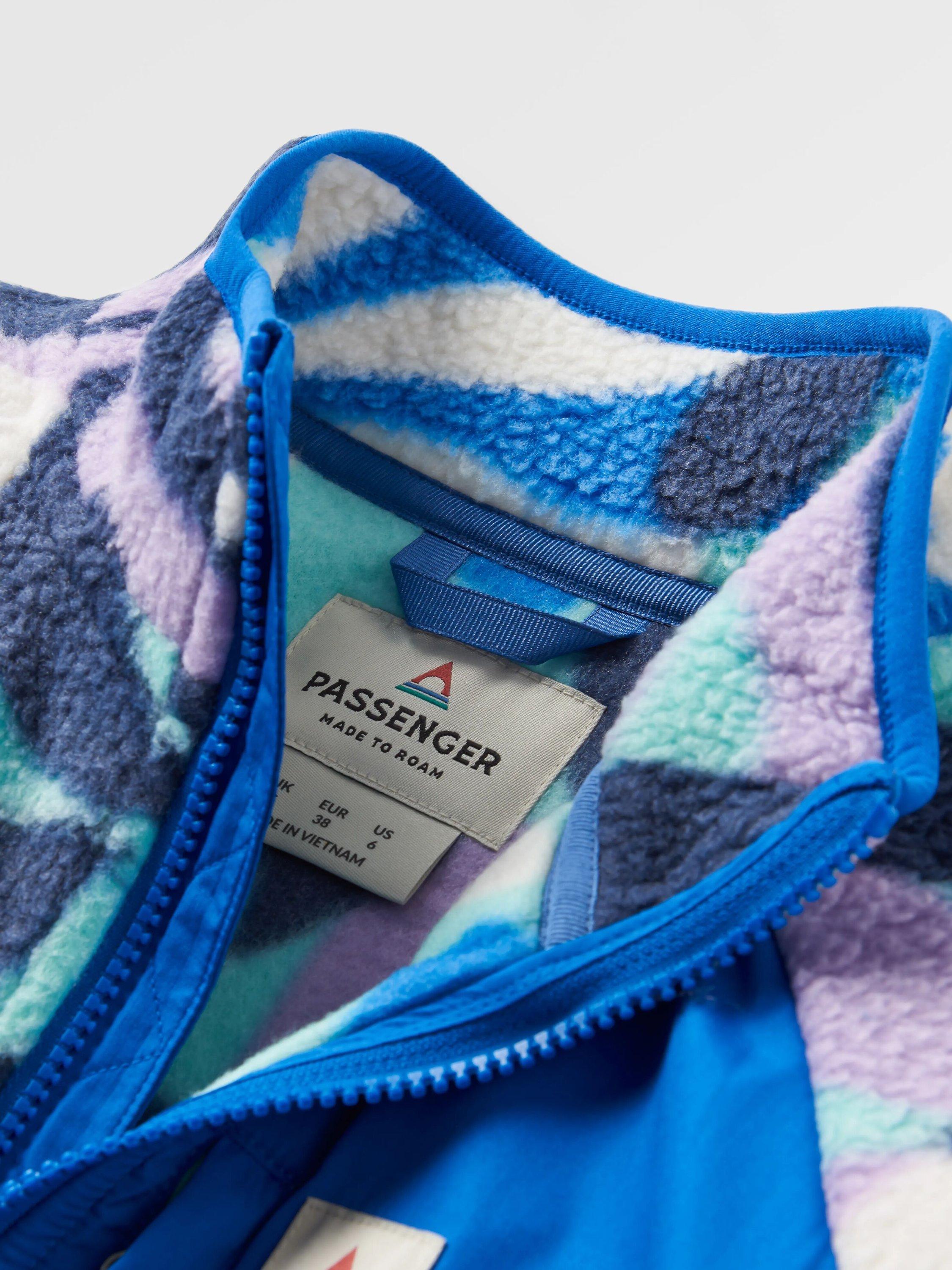 Product image 5 of 6, which shows Passenger Home 2.0 1/2 Zip Fleece, Multi, L