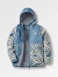 Passenger Sefton Fleece Jacket, Cream/Blue