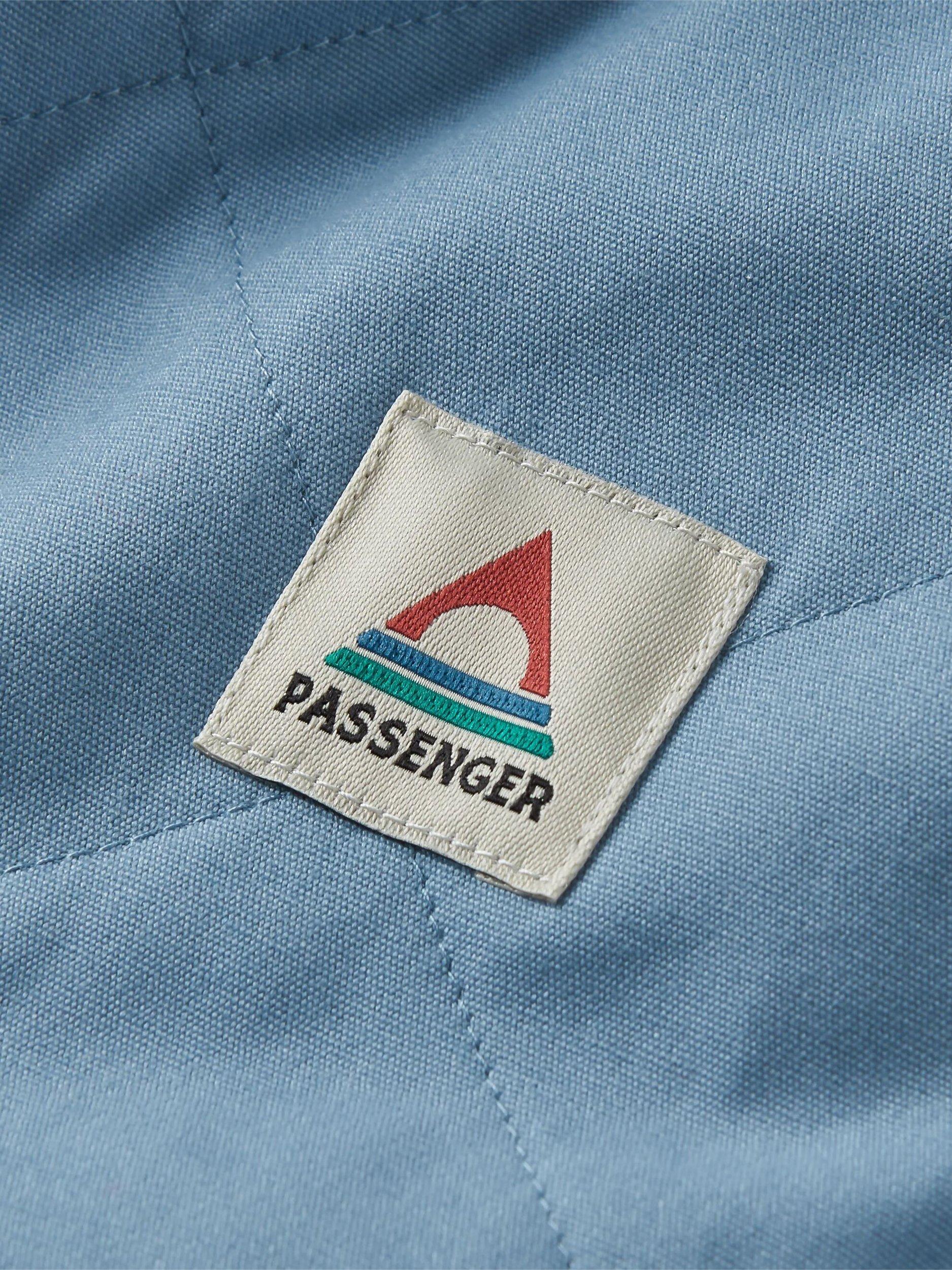 Product image 2 of 5, which shows Passenger Sefton Fleece Jacket, Cream/Blue, XS