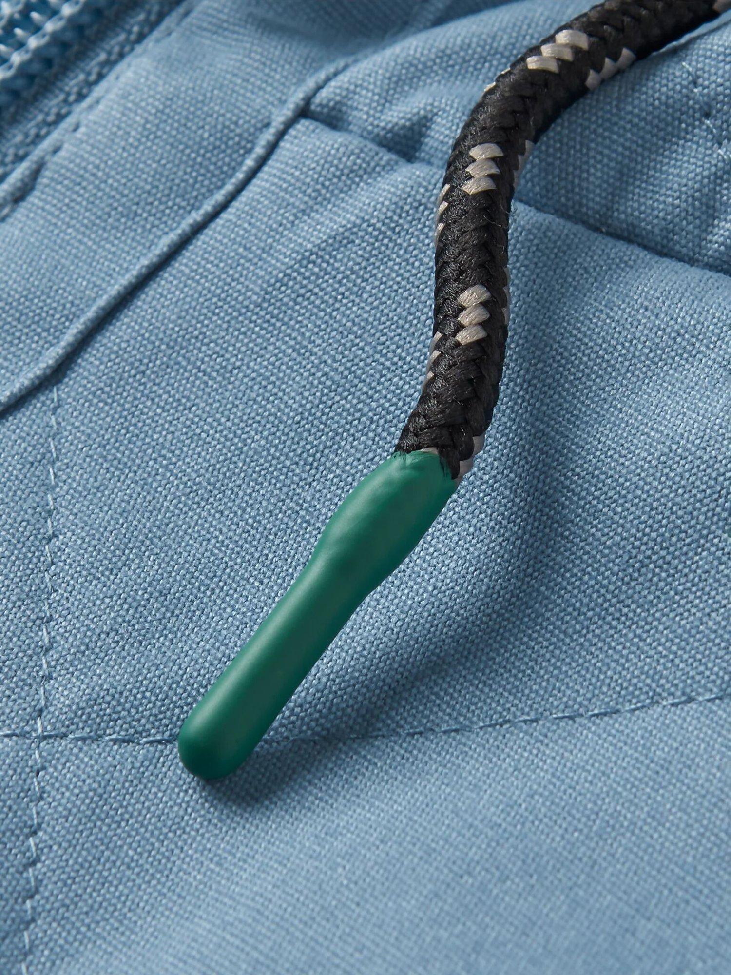 Product image 5 of 5, which shows Passenger Sefton Fleece Jacket, Cream/Blue, XS
