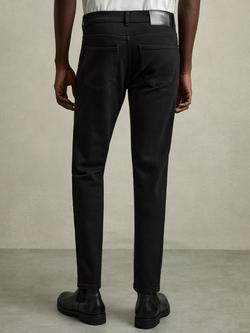 Reiss Picton Slim Jeans, Black - view 2, Black