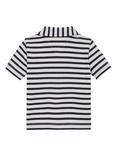 Tommy Hilfiger Baby Rib Stripe Polo Shirt, Navy/Multi
