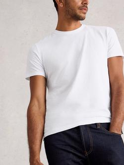 White Stuff Abersoch Cotton Tee, White, White