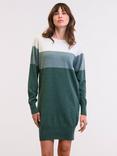 Celtic & Co. Colour Block Pure Wool Jumper Dress
