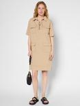 Gerard Darel Pepita Utility Dress, Camel