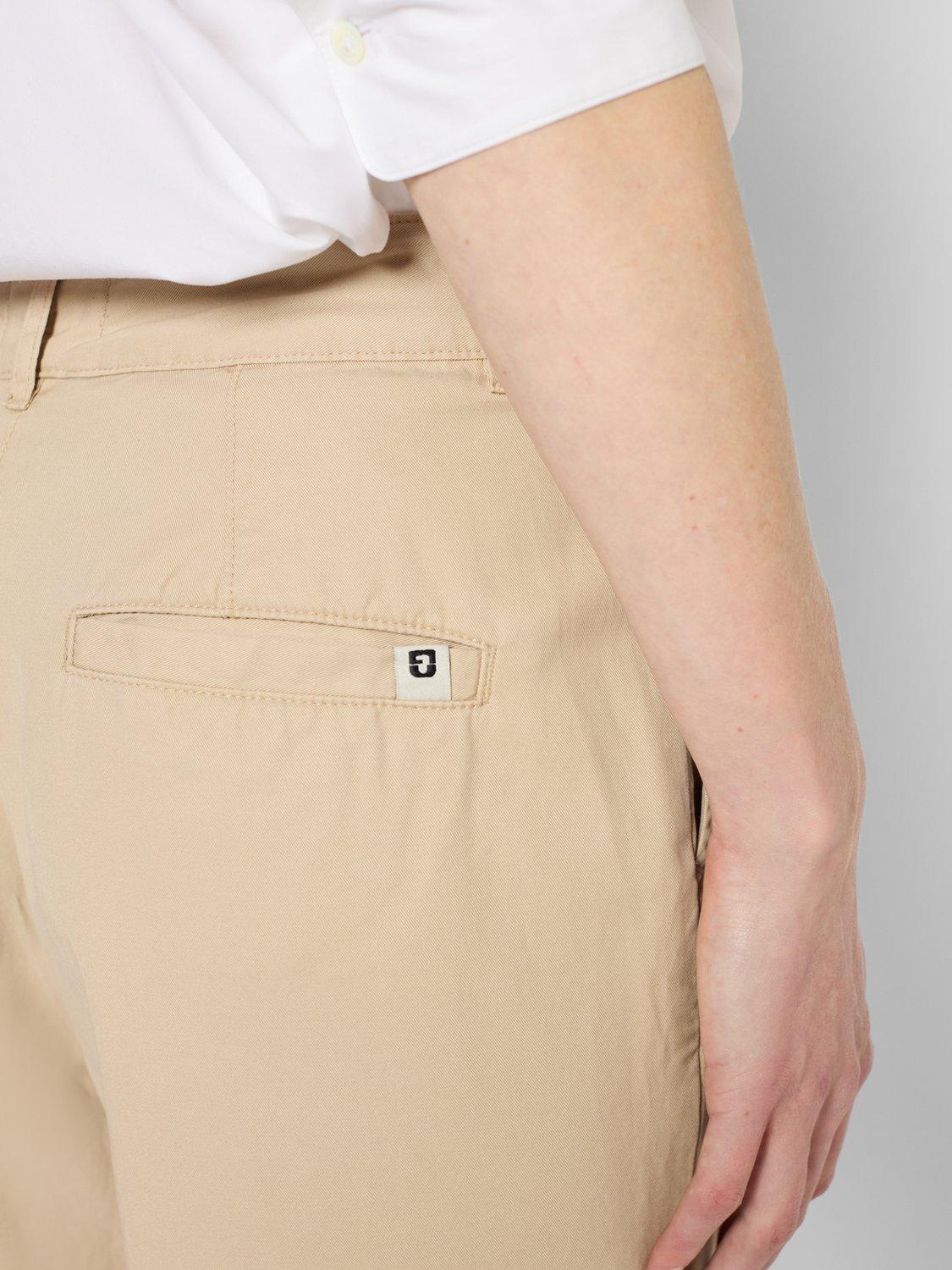 Product image 5 of 5, which shows Gerard Darel Laurette Straight Trousers, Beige, 8