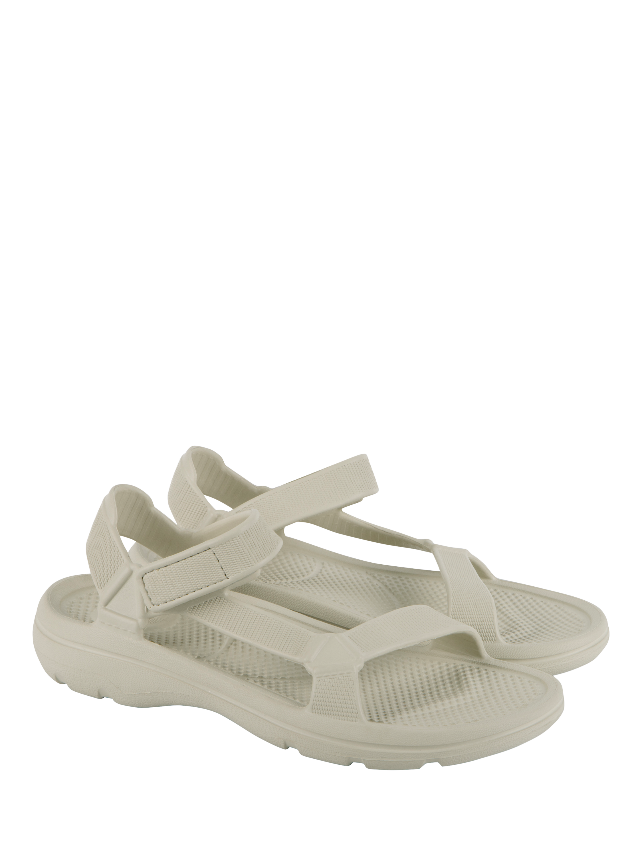 Product image 2 of 5, which shows totes SOLBOUNCE Adjustable Riley Sport Sandals, Stone, 4