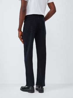 John Lewis Straight Corduroy Trousers - view 2, Black