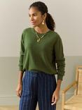 Brora Round Neck Pure Cashmere Jumper