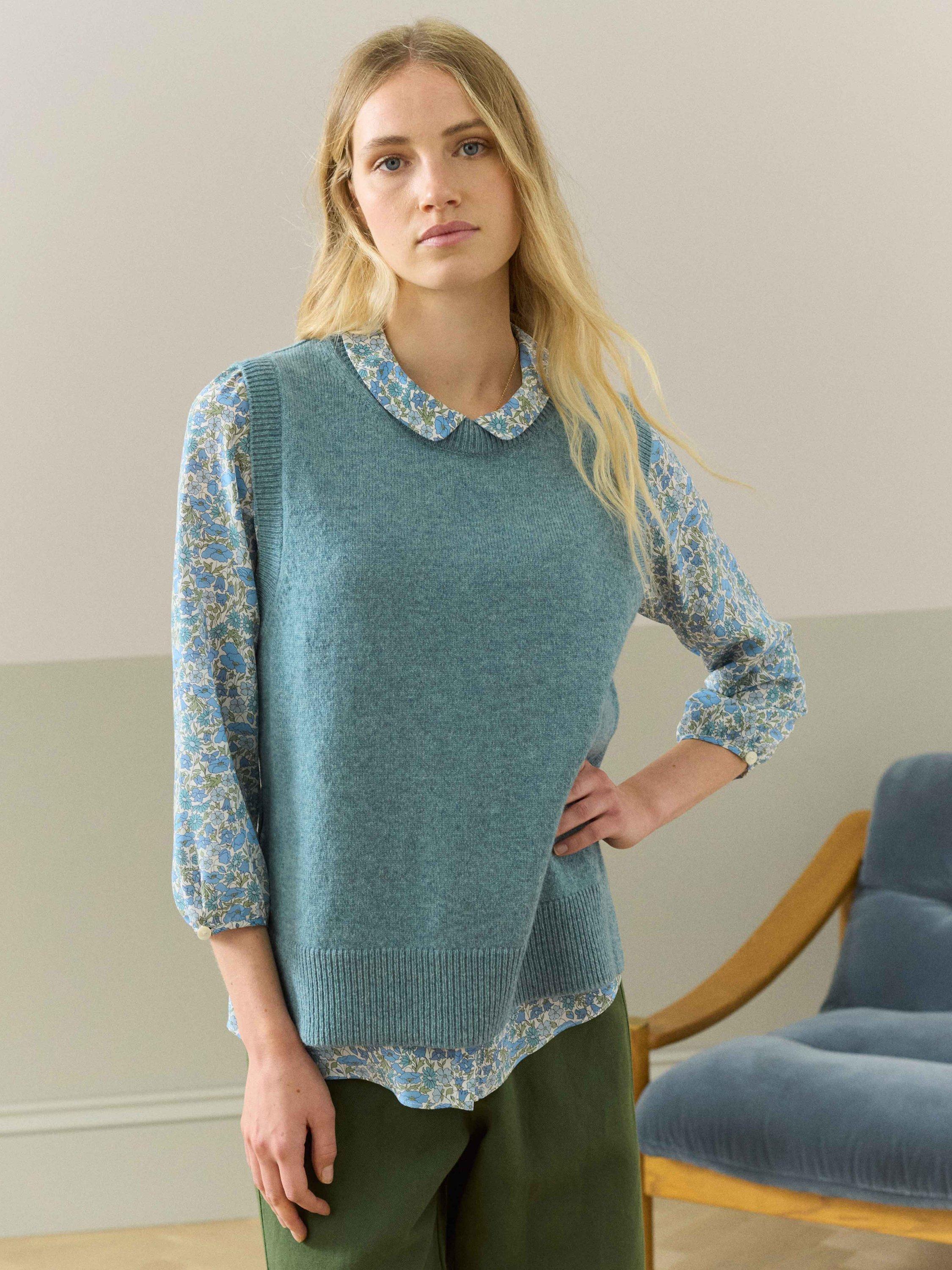 Brora Super Soft Pure Lambswool Tank Top