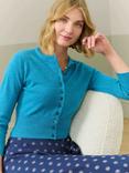 Brora Pure Cashmere Cropped Cardigan
